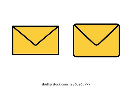 Mail icon set tor for web and mobile app. email sign and symbol. E-mail icon. Envelope icon