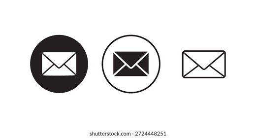 Mail-Symbol Set Vektorgrafik