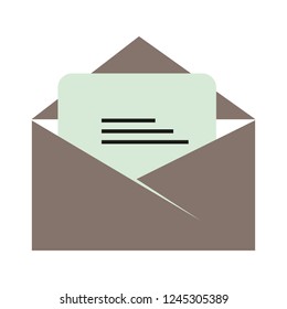 Mail icon sign