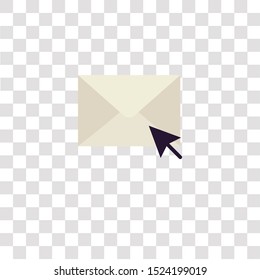 mail icon sign and symbol. mail color icon for website design and mobile app development. Simple Element from interaction assets collection for mobile concept and web apps icon.