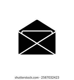 mail icon Simple thin line logo