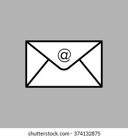 Mail icon - stock vector