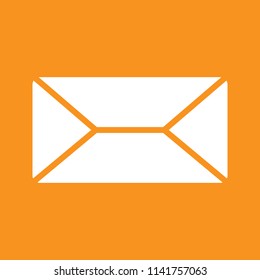 Mail icon, stock vector illustration, EPS10.