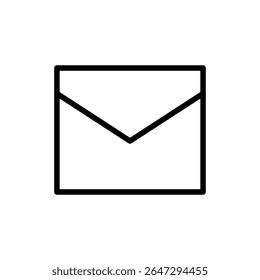Símbolo do ícone de email para aplicativos e sites. sinal e símbolo de email. Ícone de email. Ícone Envelope