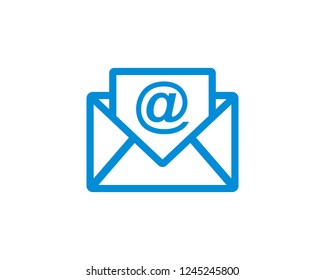 Mail Icon Symbols vector icon. symbol for web site Computer and mobile vector.