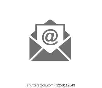 Mail Icon Symbols vector. symbol for web site Computer and mobile vector.