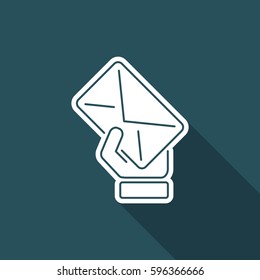 Mail icon - Thin series