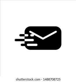 Mail icon with trendy flat line style icon for web, logo, app, UI design. isolated on white background. vector illustration eps 10