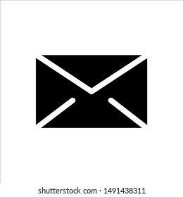 Mail icon with trendy flat line style icon for web, logo, app, UI design. isolated on white background. vector illustration eps 10