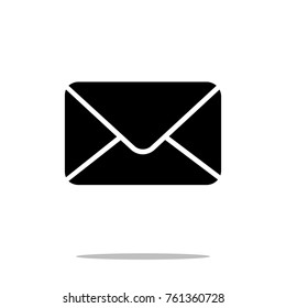 Mail icon in trendy flat style isolated on white background symbol for your web site design, logo, app, UI. Vector illustration, EPS10.