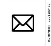Mail icon. Vector