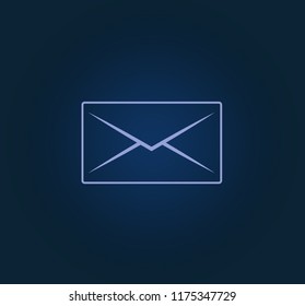 Mail icon . Vector