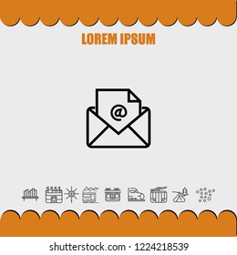 mail icon vector