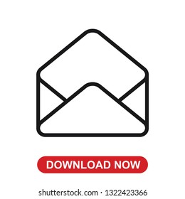 Mail icon. Vector