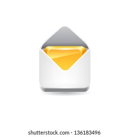 Mail icon. Vector