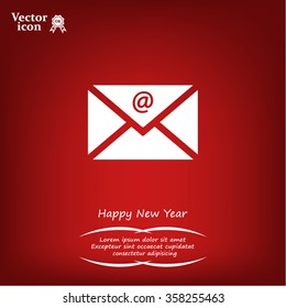 Mail icon. Vector