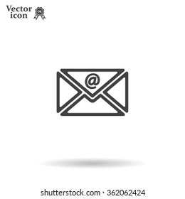 Mail icon. Vector