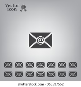 Mail icon. Vector
