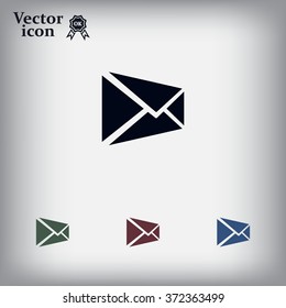 Mail icon. Vector