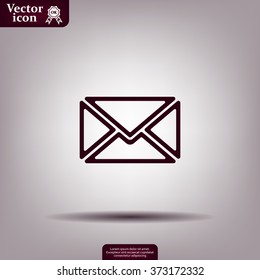 Mail icon. Vector