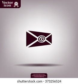 Mail icon. Vector