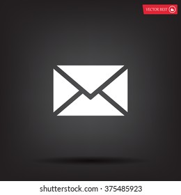 Mail icon. Vector