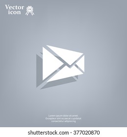 Mail icon. Vector