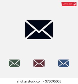 Mail icon. Vector