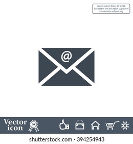 Mail icon. Vector
