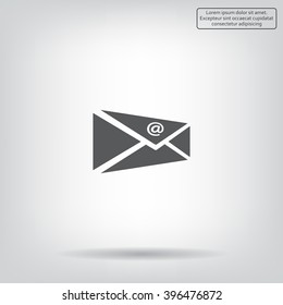 Mail icon. Vector