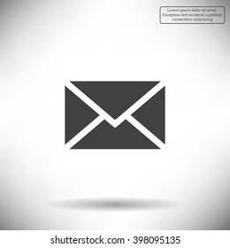 Mail icon. Vector