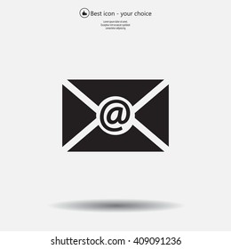 Mail icon. Vector