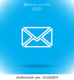 Mail icon. Vector