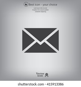 Mail icon. Vector