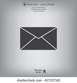 Mail icon. Vector