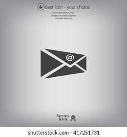 Mail icon. Vector