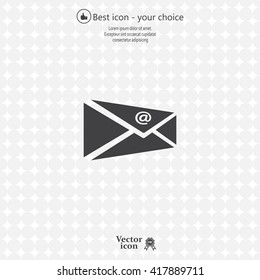 Mail icon. Vector
