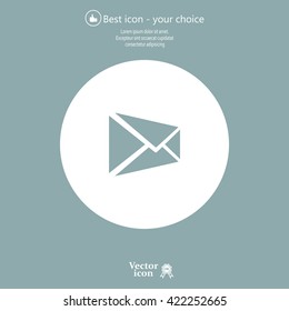 Mail icon. Vector