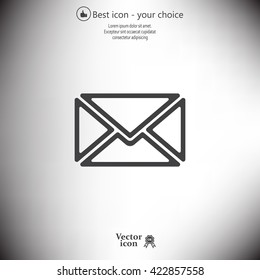 Mail icon. Vector