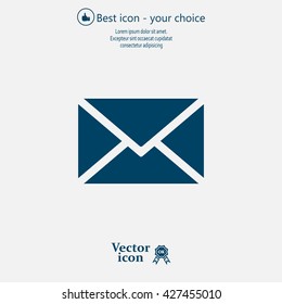 Mail icon. Vector