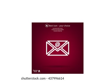 Mail icon. Vector