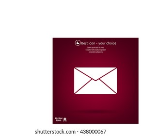 Mail icon. Vector