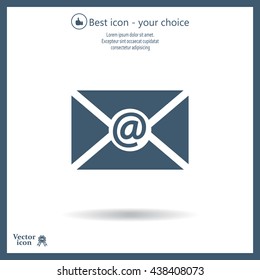 Mail icon. Vector