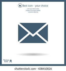 Mail icon. Vector