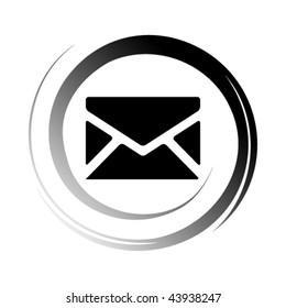 mail icon, vector