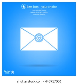 Mail icon. Vector