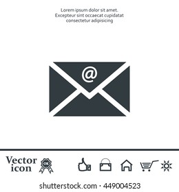 Mail icon. Vector
