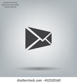 Mail icon. Vector