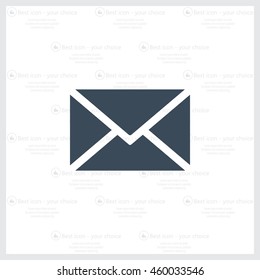 Mail icon. Vector