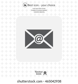Mail icon. Vector